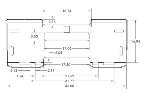 skid steer quick attach specs|female skid steer attachment dimensions blueprint.